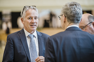 Bild von der Medienkonferenz in Buchs