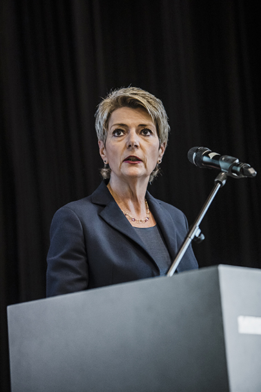 Bild von der Medienkonferenz in Buchs